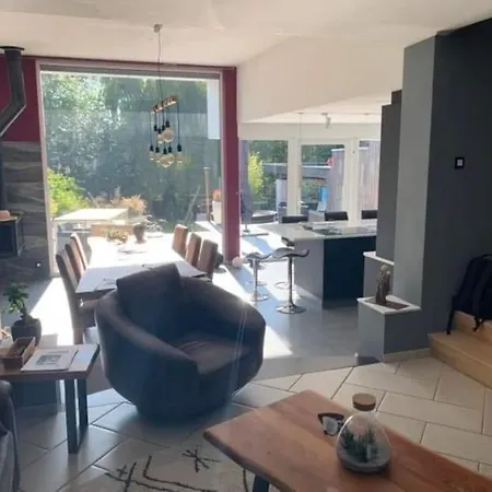 Villa Maison Moderne Avec Sauna Et Bain Nordique